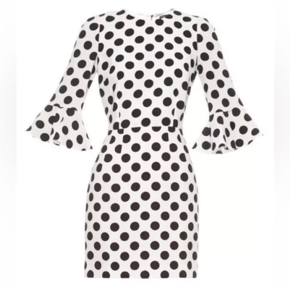 REDUCED💝 Dolce Gabbana black polka dots dress on a off white background! - Picture 14 of 17